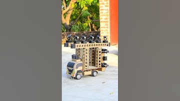 Mini Dj Truck Loading With Dj Truss #viral #shorts #minidj #djtruck
