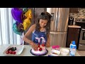 Deema y Sally hicieron una tarta de cumpleaños | Vídeo divertido para niños