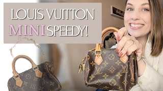 Louis Vuitton Mini Speedy Sac HL super Rare ! 