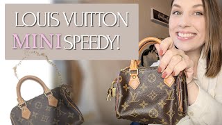 Louis Vuitton Mini speedy review #lvspeedy