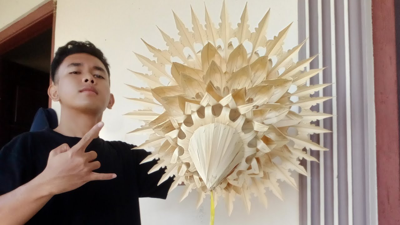 Membuat muncuk penjor