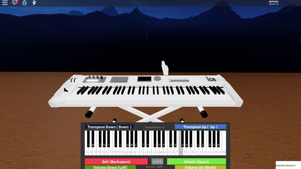 Mxmtoon Feelings Are Fatal Roblox Piano By Evez Gamez