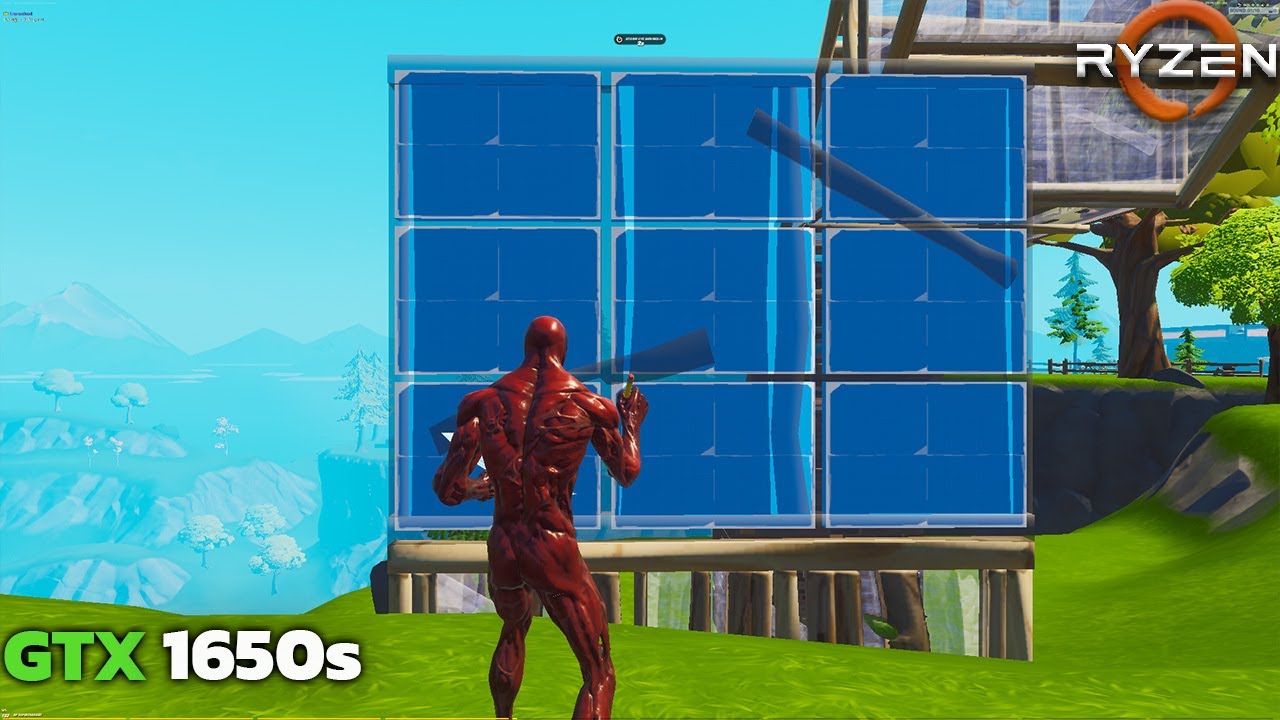 GTX 1650 super Fortnite Season 8 | REALISTIC| PERFORMANCE MODE 1080p