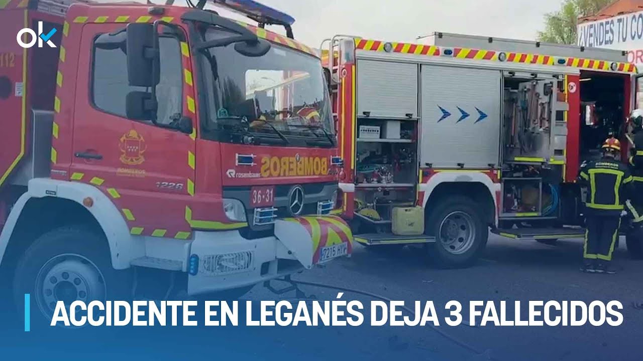 🔴 Tres FALLECIDOS y dos heridos muy graves en un ACCIDENTE de tráfico ...