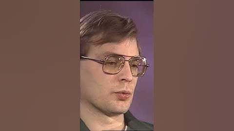 Jeffery Dahmer on eating other humans ☠️