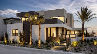 Inside $4.5M Modern Luxury Home w/ Strip Views For Sale in MacDonald Highlands (Henderson, NV)
