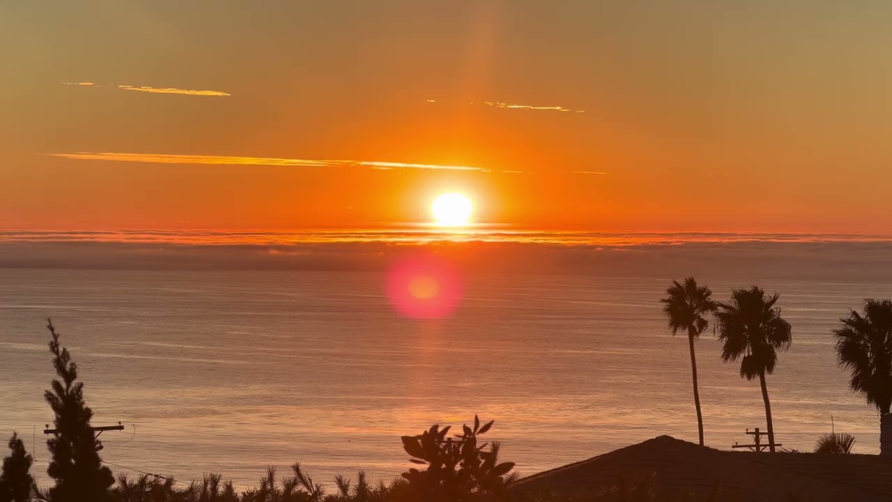 16 January 2026 La Jolla sunset