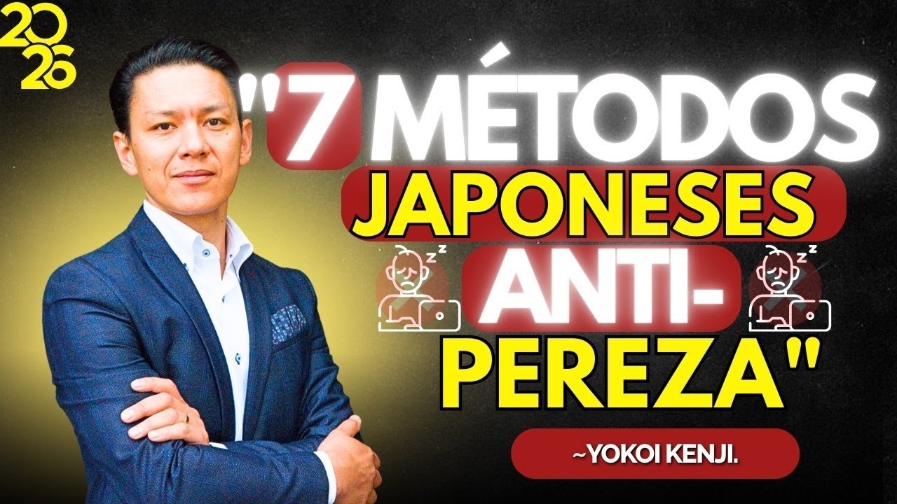 “5 TECNICAS Japoneses que Aplastan la Procrastinación | El Método Que Cambió a Miles – Yokoi Kenji”
