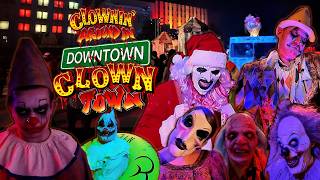 Clownin' Around In Downtown Clown Town + Art The Clown & His Victims | HHN 35 Scarezone