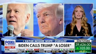 Biden calls Trump a "Loser" - Kaylee McGhee White
