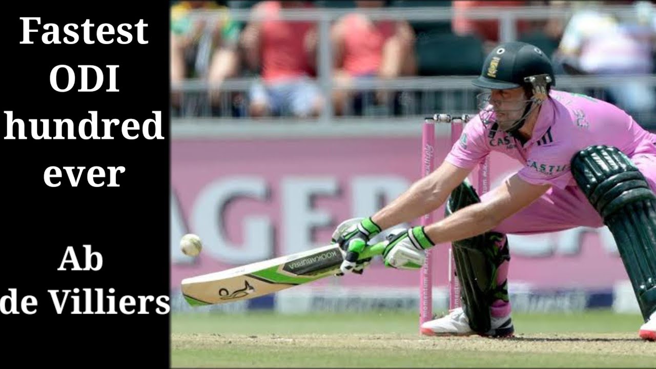 Fastest 100 by ab de Villiers || world record || mr 360 || #cricket ...
