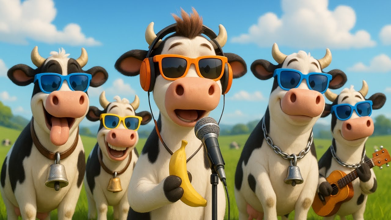 Funniest Cow Dance Ever! 🐮 Epic Cow Moves That’ll Make You Laugh | Funny Cow Dance😂🎶