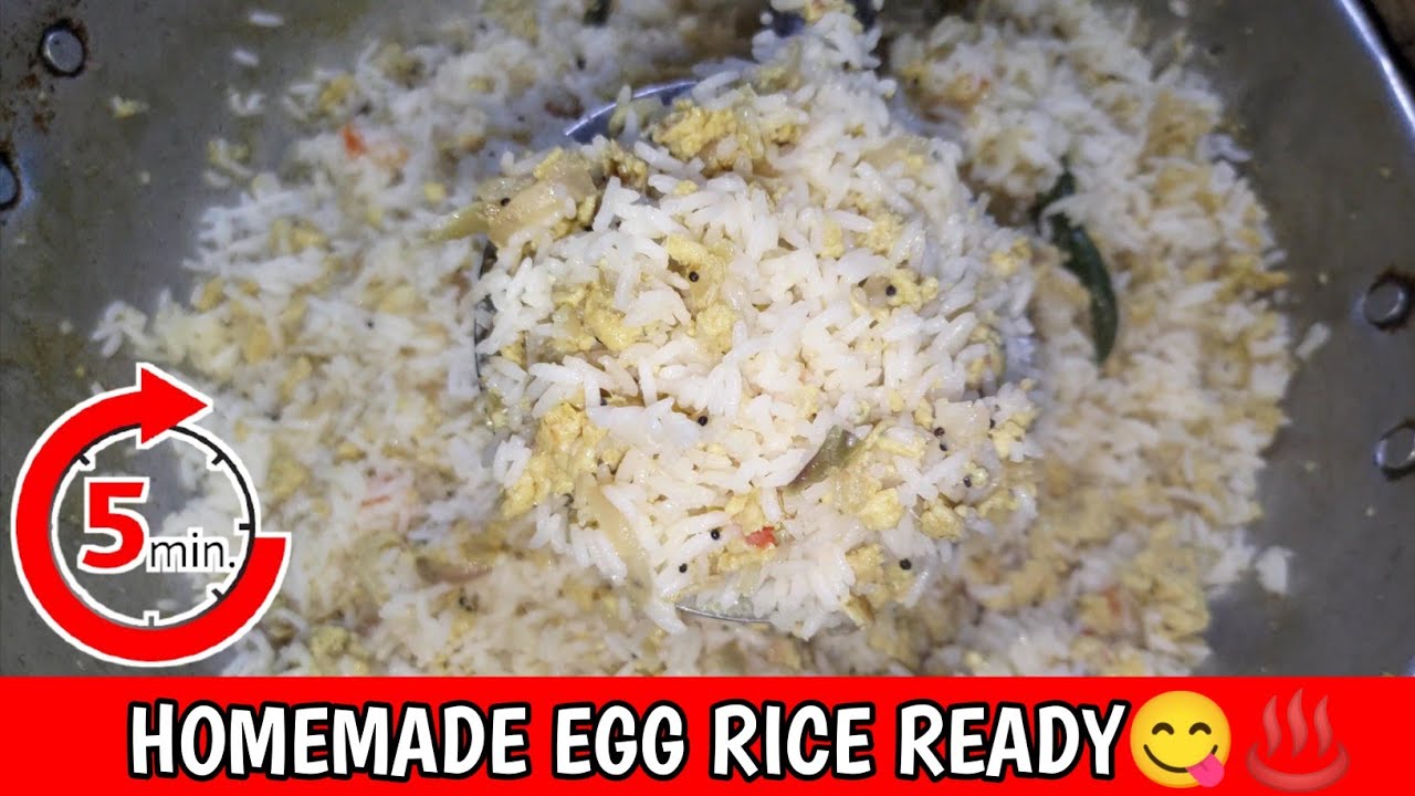 3 Minutes Egg Rice Lunch Box Recipe Magic Talks YouTube