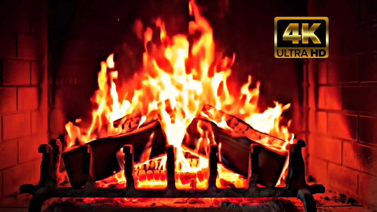 Relax by the Fire | Tranquil Fireplace Room Sounds for Inner Peace
