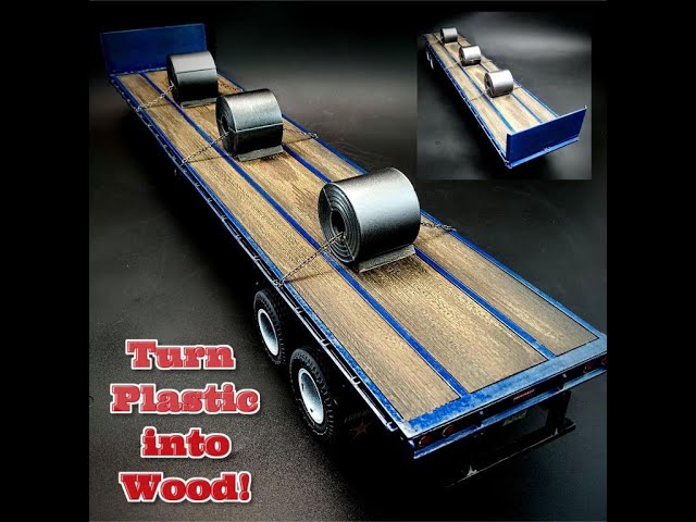 Fruehauf 40ft Flatbed Semi Trailer 1/25 Scale Model Kit Build How