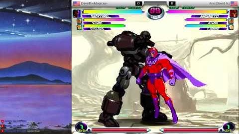 MvC2: DaveTheMagician Vs. Ace (David A; 7.31.18)