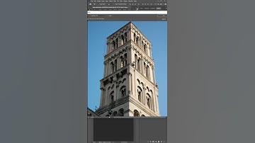 How to Extend Buildings in ADOBE PHOTOSHOP #perspective #vanishingpoint #photoshoptutorial #editing