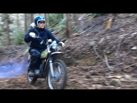 125ccが楽しすぎる オフロードバイクなら通勤より林道がいい Youtube