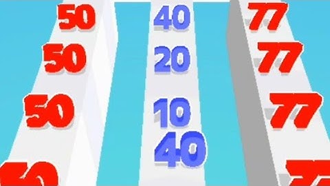 Number Merge Run Master 3D New update Gameplay Level 80