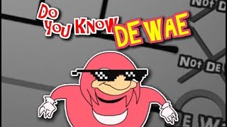 [DO YOU KNOW DE WAE? DA GAME!] - by jeremy7986 (Newgrounds)
