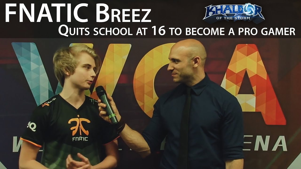 Fnatic Breez Interview: "I quit school to become a Pro-Gamer in Heroes of the Storm"