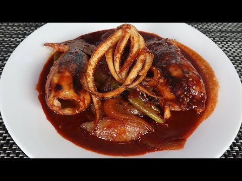 (큰돼지쿡) / Famous Paldang Hell-fire hot <strong>squid</strong>. (Big Piggy Cooking <strong>Show</strong>)