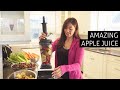 Amazing apple juice recipe using a blender