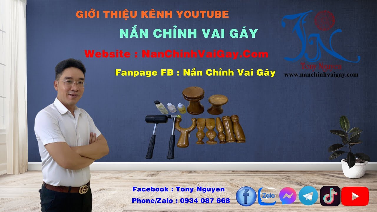 Giới thiệu kênh Youtube: Nắn Chỉnh Vai Gáy - YouTube