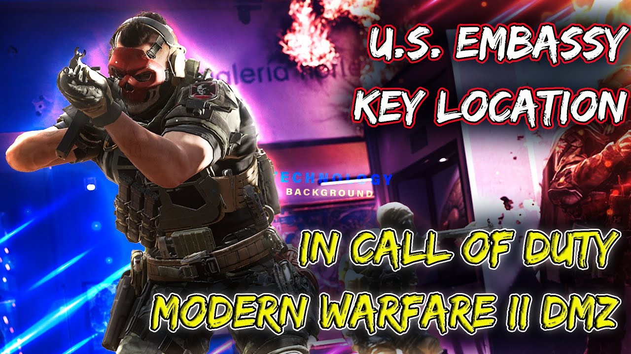 🔑🔐 U.S. Embassy Key Location in Modern Warfare II DMZ