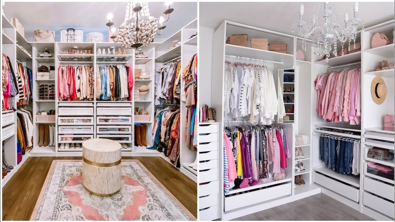 Home Decor Modern and Adorable Closet design and ideas - YouTube