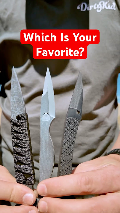 These Knives BEAT Metal Detectors??? (New EDC Knife?) #edc #civtac #tactical