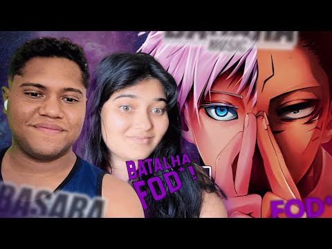 ⚔️ REACT Sukuna VS Satoru Gojo | Santuário Infinito (Jujutsu Kaisen) | Basara ft. Daarui 🔮🔥