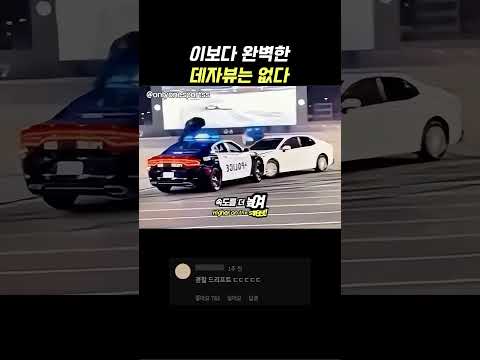 도망치던 용의자를 순식간에 막아선 경찰
