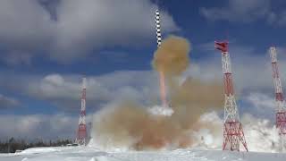 Icbm Rs-28 Sarmat Second Test Launch