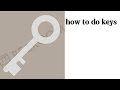rec room how to do keys