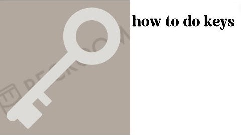 rec room how to do keys