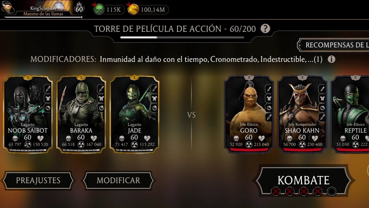 Fatal Action Movie Tower Bosses Battle 60