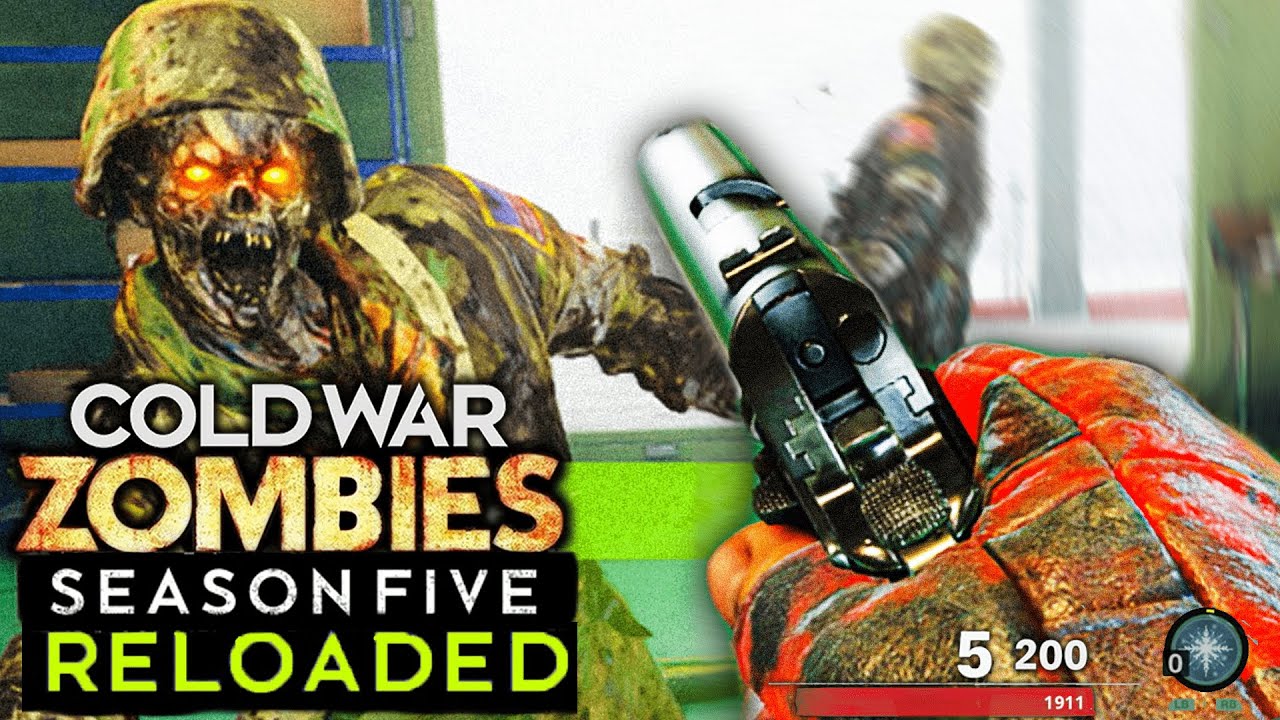 FIRST LOOK at COLD WAR ZOMBIES SEASON 5 RELOADED DLC! (NEW SURVIVAL MODE, MAP & MORE)