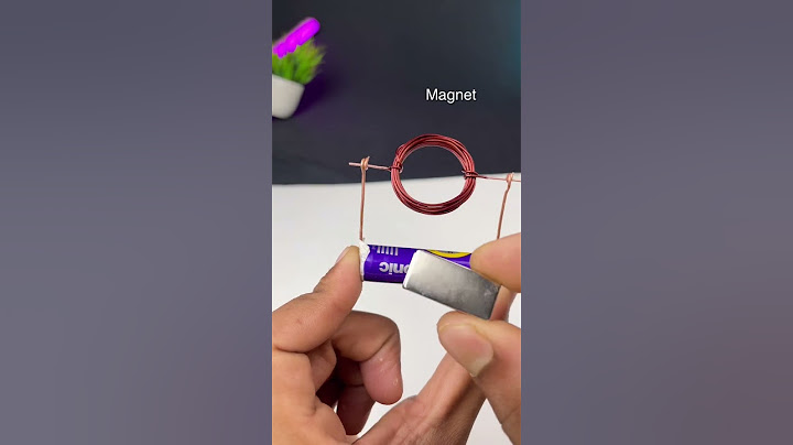 The world’s easiest DC Motor! #shorts #dcmotor #diyprojects