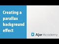 Creating a parallax background effect with in5 (One-page Scrolling Website)