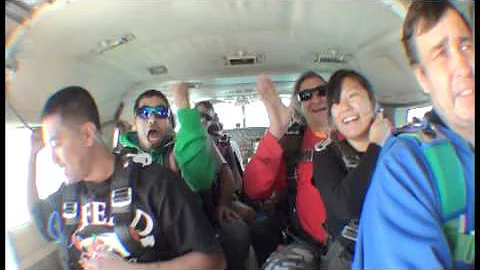 Mr. Jerry Draper Skydives!!!