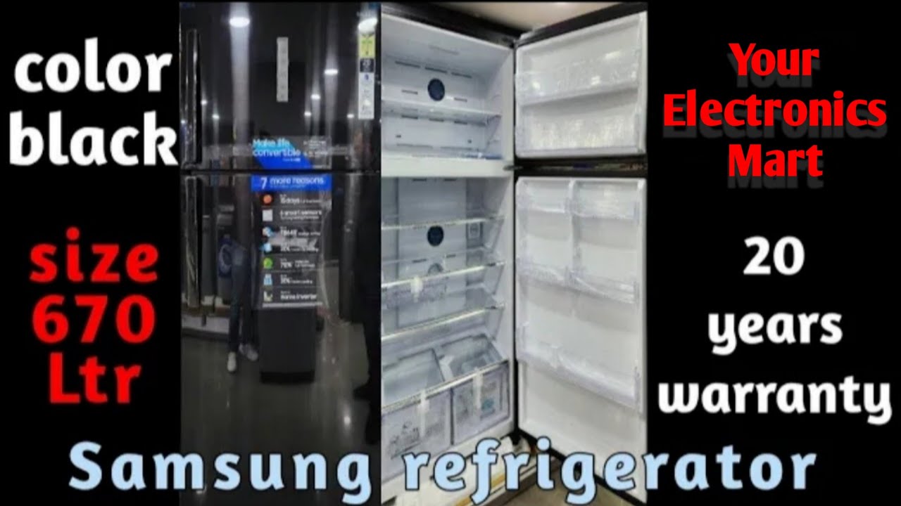 Samsung 670 Liter fridge Samsung 670 double door refrigerator RT65K7058BS/D2