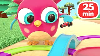 Download Lagu A new toy racing track for toy racing cars! Hop Hop the owl starts the construction with toys. MP3 Download Lagu A new toy racing track for toy racing cars! Hop Hop the owl starts the construction with toys. MP3