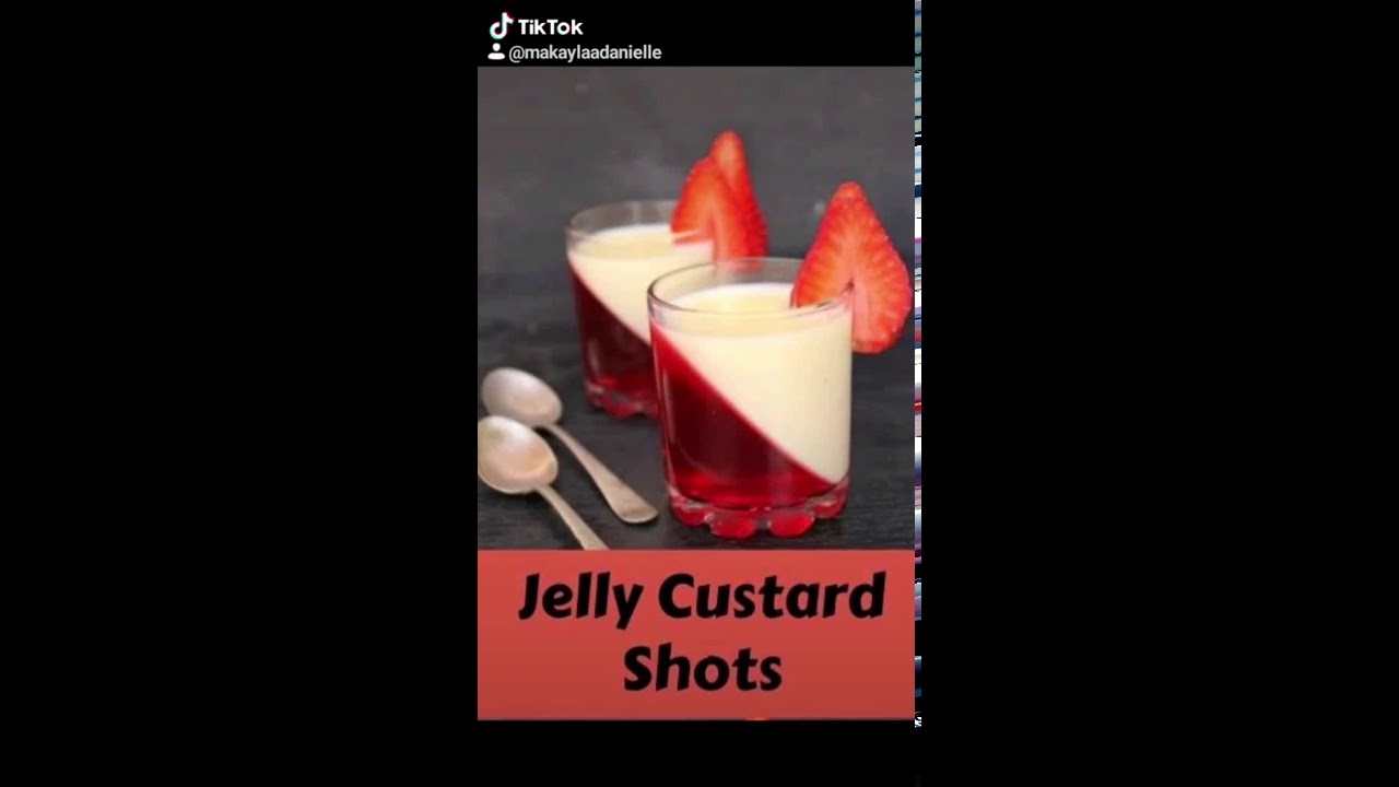 Quick +Easy Custard & Jelly Dessert Tutorial South Africa YouTube