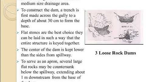 Gully Control Structures