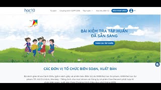 Hướng dẫn làm bài kiểm tra tập huấn sách Cánh Diều – Hoatieu.vn