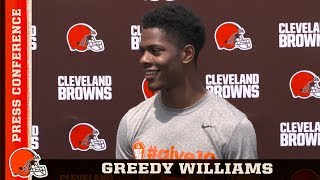 Greedy Williams: Going up against high tier guys is just making my game better | Cleveland Browns