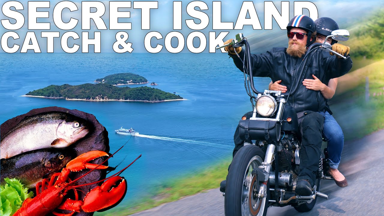 Motorcycle Island Camping & Trout Catch and Cook Day 4 of 7