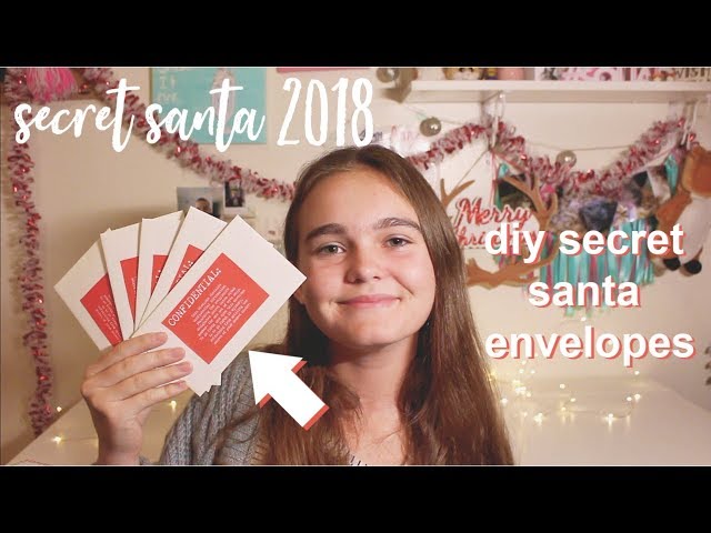 Secret Santa Envelopes secret-santa-envelopes