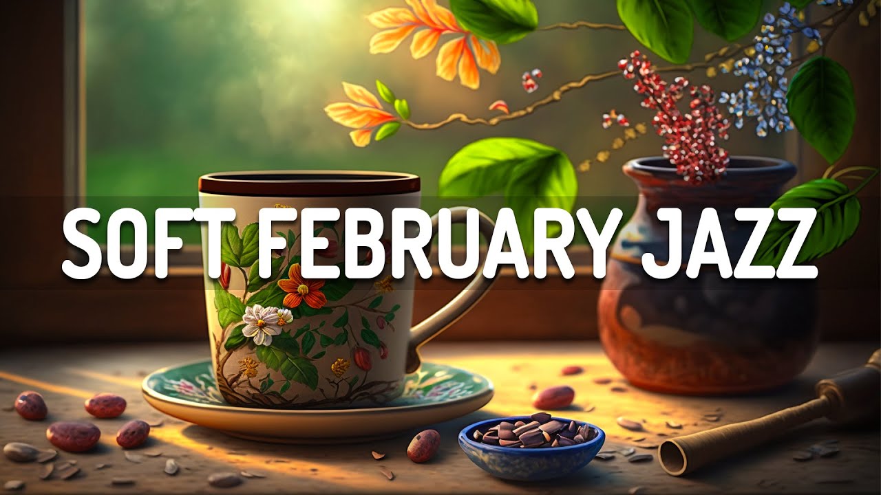 Soft February Jazz - Ethereal February Jazz and Bossa Nova Piano Music for Relax, work & study